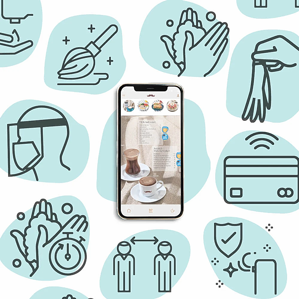 Menümüze QR Kod ile Hijyenik Ulaş!